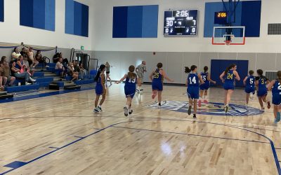 First Game in the New Gym!